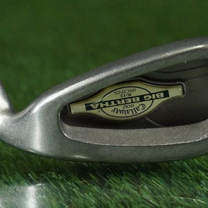 CALLAWAY GOLF BIG BERTHA X-12 IRONS 8 IRON WOMEN'S LADIES GEMS 99 GRAPHITE RH
