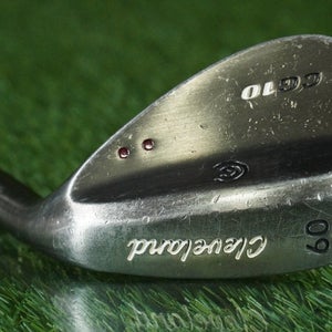 CLEVELAND CG10 CMM LOB WEDGE TRUE TEMPER DYMAMIC GOLD STEEL SHAFT RH 60 ~ L@@K!
