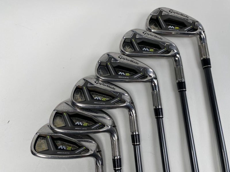 TaylorMade M2 2016 Iron Set 5-PW M2 REAX 55g Regular Graphite RH Midsize Grips