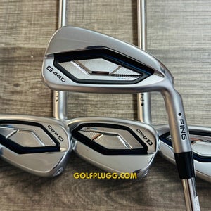 Mint- Ping G440 Iron Set 5-UW / AWT 3.0 Steel, Stiff Flex (89)