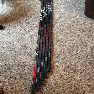 Senior CCM JetSpeed Team Left Hand Hockey Stick P29 (Used)/4 team JetSpeeds, 1 JetSpeed.