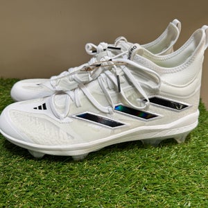 *SOLD* Adidas Adizero Afterburner 9 NWV TPU White Baseball Cleats ID1668 Men’s 10.5 NEW