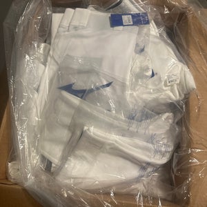 Assorted Brand.New Mizuno Baseball All White Long Baseball Pants Lot