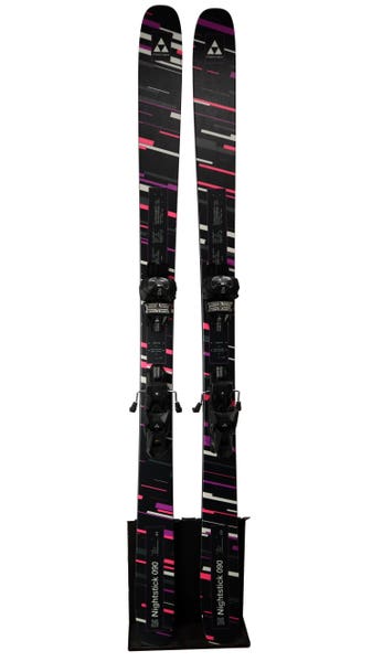 New 2026 Fischer NightStick 90 Ski w/ Fischer Attack 14