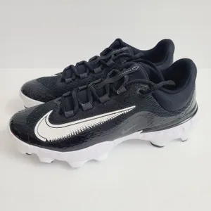 Nike Alpha Huarache Elite 4 Low Baseball Cleats FD6221-001 Size 11 Black