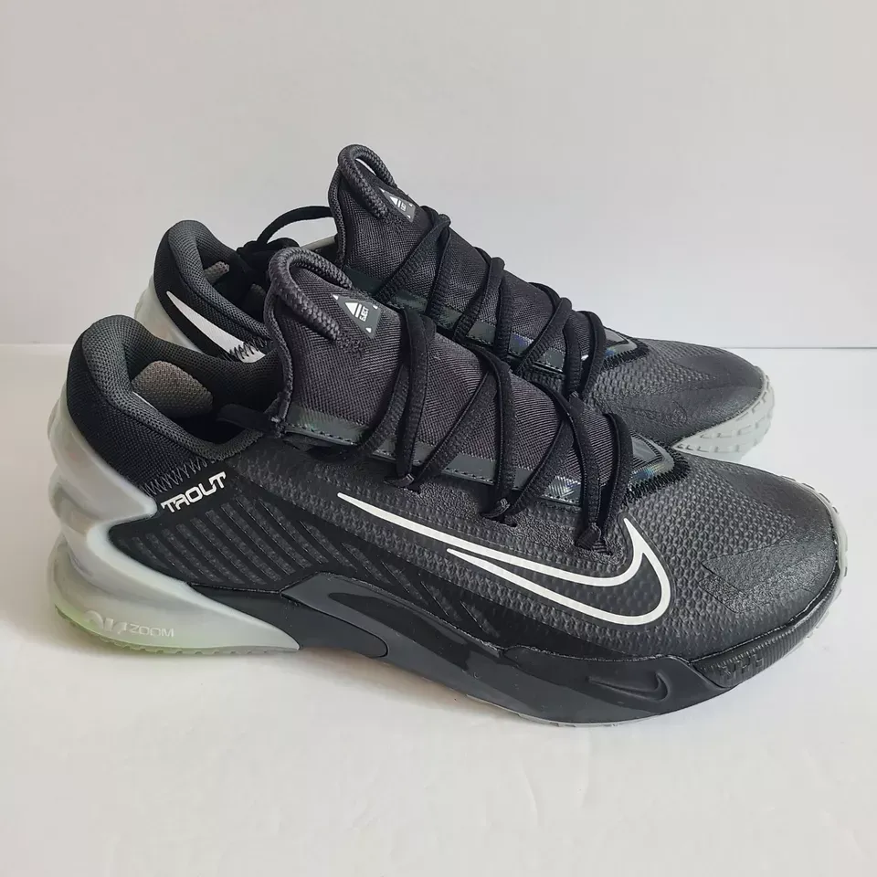 Nike Force Zoom Trout 8 Turf Baseball Shoes DJ6522-010 Size 