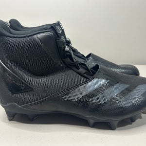 Size 11 Men’s Adidas Adizero Chaos Football Cleats Black CBLACK
