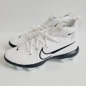 Nike Alpha Huarache NXT MCS Baseball Cleats DJ6519-101 Size 8.5 White