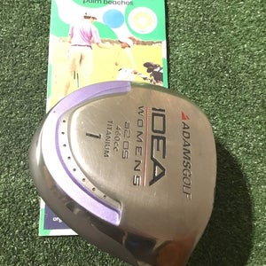 Adams Women’s Idea A2OS 460cc Titanium Driver 55g Super Light Graphite Shaft