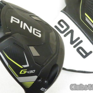 PING G430 LST Driver 10.5° TOUR 2.0 Black 65 Stiff +Cover ... MINT