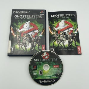 Ghostbusters: The Video Game (Sony PlayStation 2, 2009) CIB Complete With Manual
