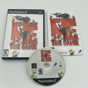 Despicable Me: The Game (Sony PlayStation 2, PS2 2010) CIB Complete With Manual