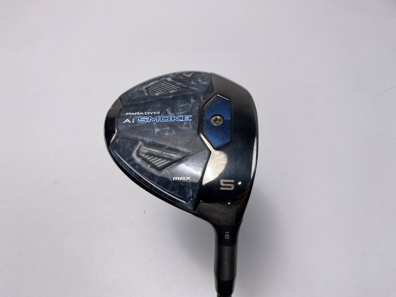 Callaway Paradym Ai Smoke Max 5 Fairway Wood 18* Cypher Fifty 5.5 Regular RH