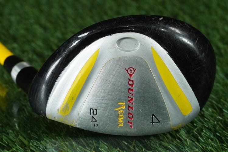 DUNLOP REBEL 4 HYBRID 4H JR. 37" GRAPHITE SHAFT JUNIOR FLEX RH 24 ~ L@@K!!