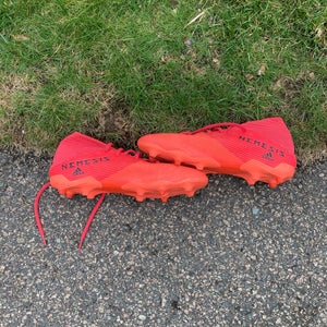 Orange Men's Size M 12.0 (W 13.0) Adidas Nemeziz Molded Cleats Cleats (Used)