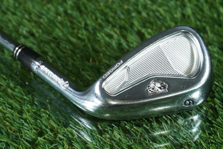TAYLORMADE RAC TP FORGED 9 IRON STEEL SHAFT RH ~ L@@K!!