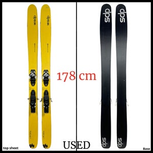 #2645 DPS Wailer 112RP2 Carbon Hybrid 178 cm w/ Salomon Warden 13 Bindings