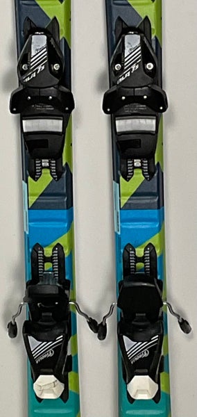 Kid's Elan 150cm Maxx Rental Skis With Tyrolia SLR 7.5 Bindings (Used)(SY2181)