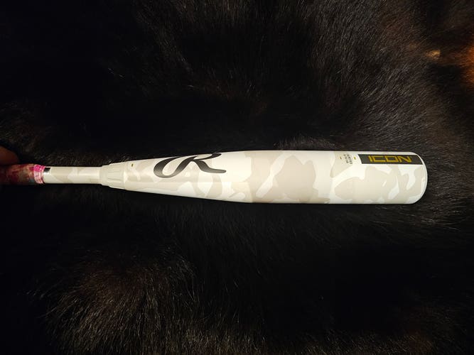 2024 Rawlings Icon USSSA Certified Bat (-10) Composite 19 oz 29" (Used)