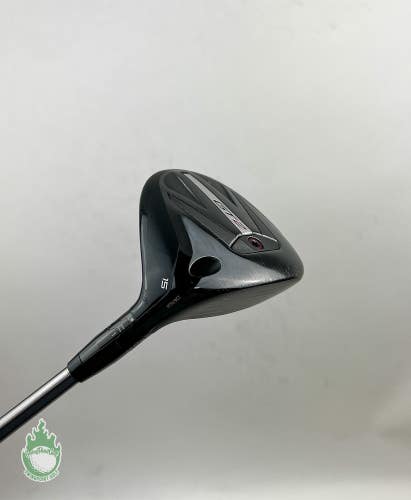 Used Titleist GT2 3 Wood 15* Rogue MAX 75g TX X-Stiff Flex Graphite Golf Club