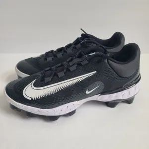 Nike Alpha Huarache Elite 4 Low MCS Baseball Cleats FD6221-003 Size 13 Black