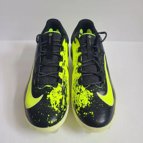 Nike Alpha Hurarache Elite 4 Low MCS Baseball Cleats FV6096-001 Sized 11.5