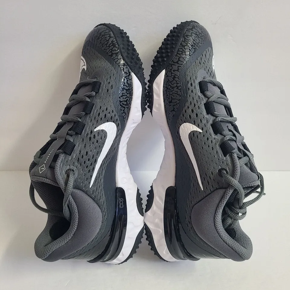 Nike Alpha Huarache Elite 4 Turf Baseball Cleats Black Mens Size 6.5 DJ6523-011 NIKE ALPHA HUARACHE ELITE 4 TURF BASEBALL SHOES SIZE 8 BLACK  main image 3