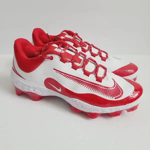 Mens Size Nike Alpha Huarache Elite 4 Low MCS Red Baseball Cleats FD6255-105 s-l400.jpg main image 4