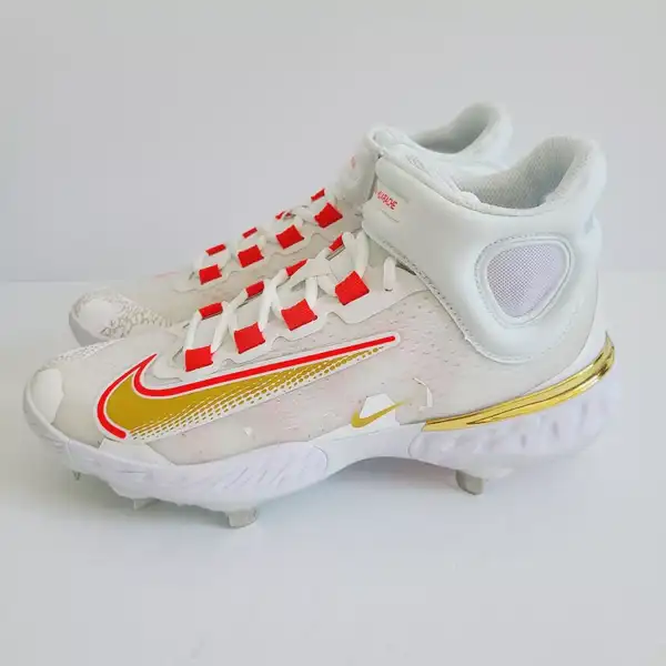 Nike Alpha Huarache Elite 4 Mid Baseball Cleats FD2744-161  display picture 2
