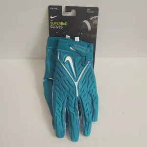 Nike Superbad Football Gloves DX4520-409 Size XXL Teal