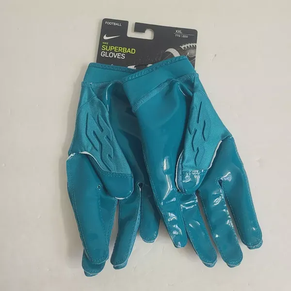 Nike Superbad Football Gloves DX4520-409 Size XXL Teal