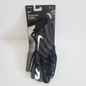 Nike Vapor Knit Magnigrip Football Gloves CJ9343-091 Size 4XL Black