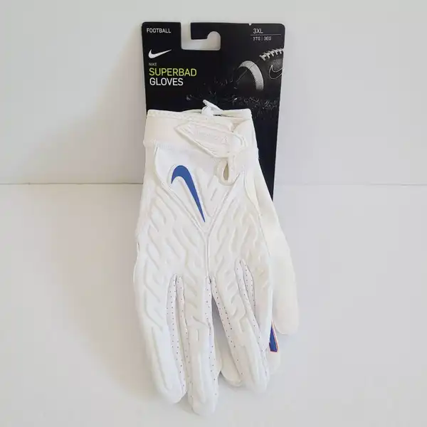 Nike Superbad 6.0 Football Gloves NCAA Broncos DX4907-132 Size 3XL