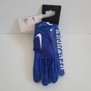 Nike Vapor Jet 7.0 Football Gloves NCAA Kentucky Wildcats DX5238-417 Size XXL Bl