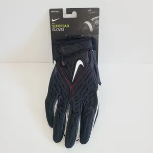 Nike Superbad 6.0 Football Gloves NCAA Ski U Mah DX5221-027 Size 4XL