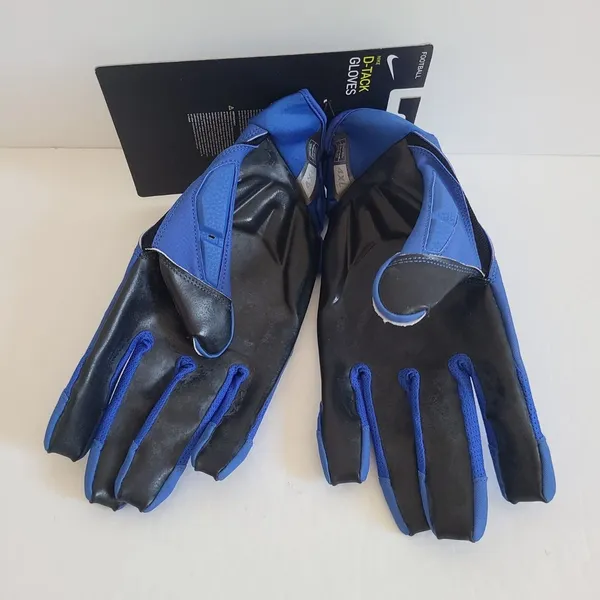 3XL‼️ Nike D-Tack Gloves アメリカンフットボール用グローブ NIKE D TACK 5 NFL Black Gray White Lineman Padded Football