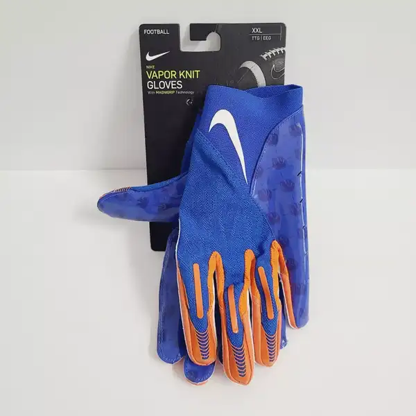 Nike Vapor Knit 4.0 Football Gloves NCAA Boise State Broncos