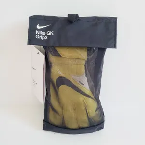 Nike GK Grip 3 Football Soccer Goal Keeper Gloves CN5651-765 Size 9 Yellow