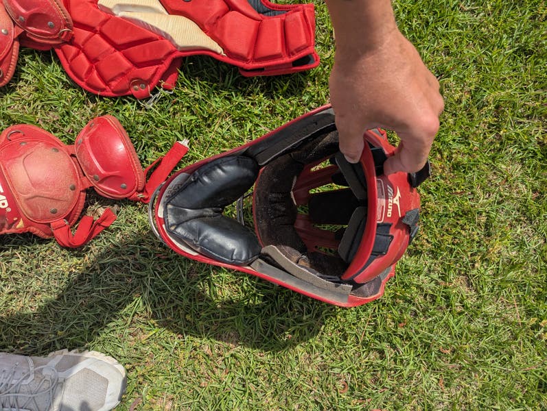 Red Catchers Set | SidelineSwap | Buy and Sell on SidelineSwap