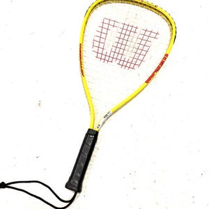Used Wilson TURBO TUBES Adult Racquetball Racquet Yellow Unknown 11860-C000290074