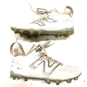 Used New Balance LAX Cleats Mens White Senior 9 11860-C000290050