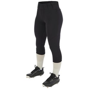 New Champro Women's ZEN SOFTBALL PANTS LG BLK 11860-CHPBP20WBL