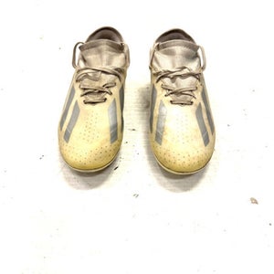 Used Adidas Soccer Cleats White Junior 04 11860-S000289595