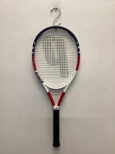 Used Prince USA Adult Tennis Racquet White Unknown 11443-S000193821