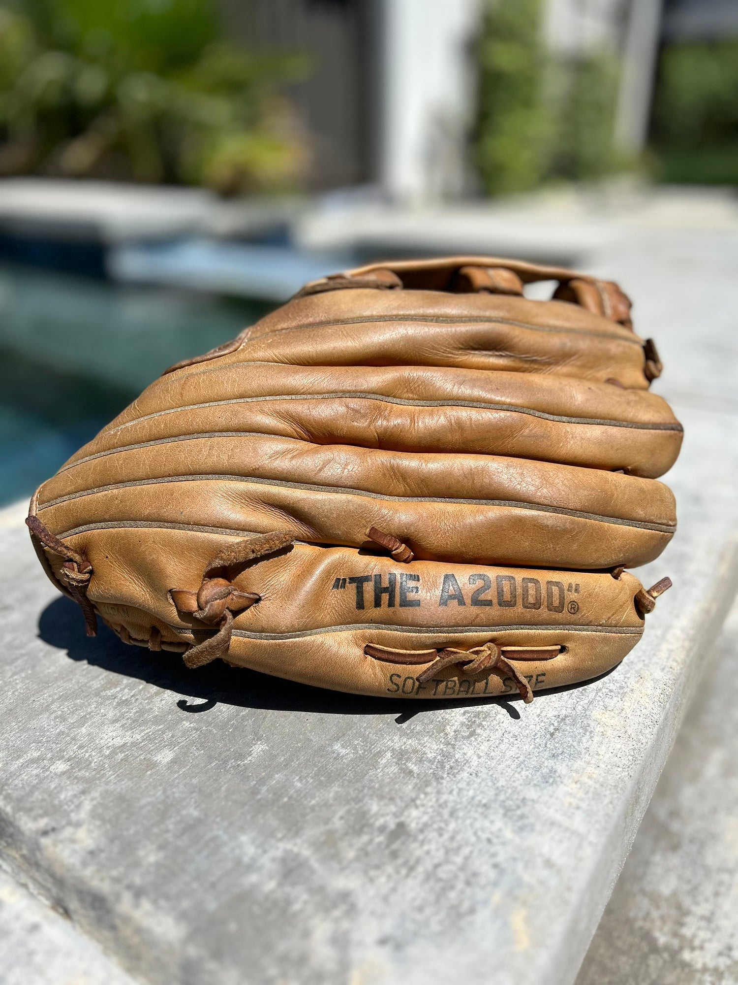 Wilson A2000 A2002 XXL Made in Japan LHT - Vintage Baseball