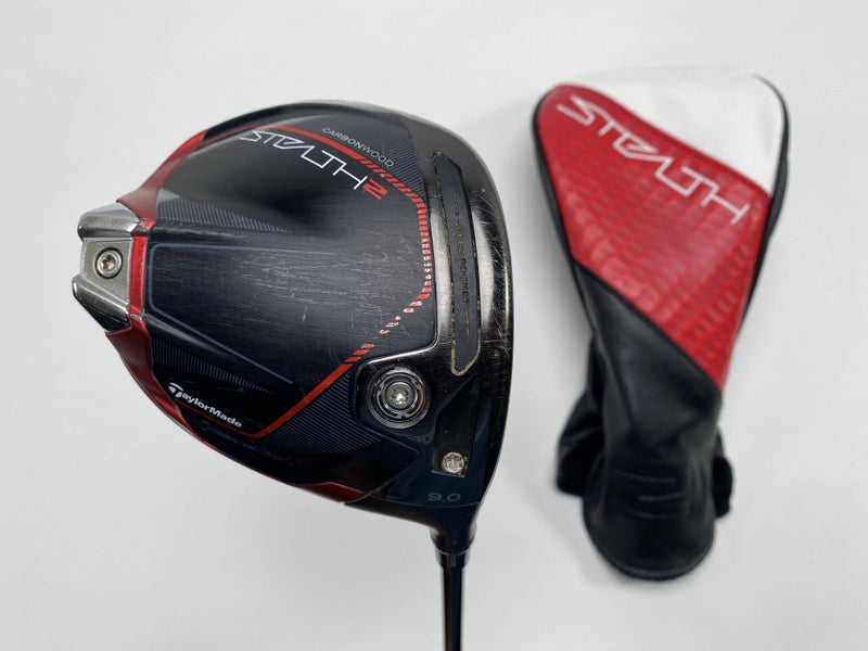 TaylorMade Stealth 2 Driver 9* HZRDUS RDX Smoke Red 5.5 60g Regular RH HC