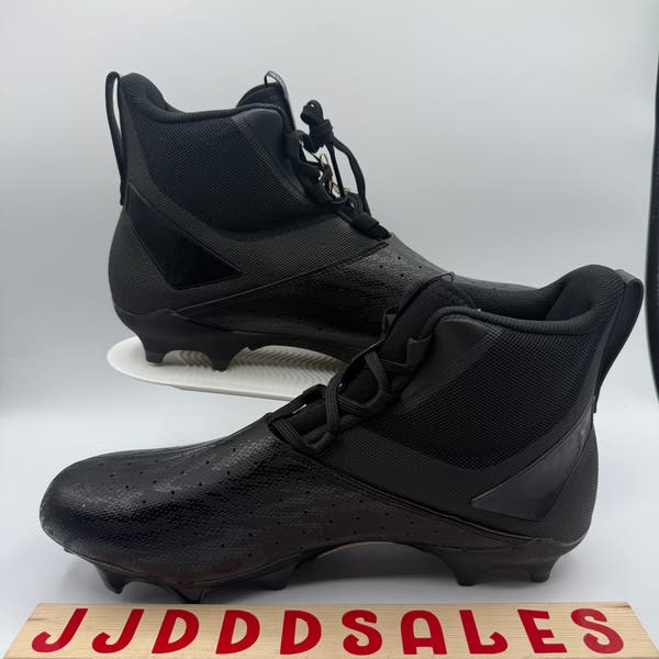 Adidas Adizero Chaos Black Lineman Football Cleats ID9103