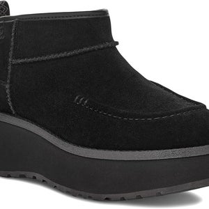 UGG Cityfunc Ultra Mini 1158193 Boots Women's US 8.5 Black Suede Platform PQ183