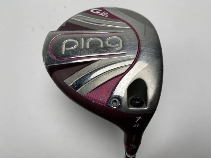 Ping G LE 2 7 Fairway Wood 26* ULT240 Ladies Graphite Womens RH Undersize Grip
