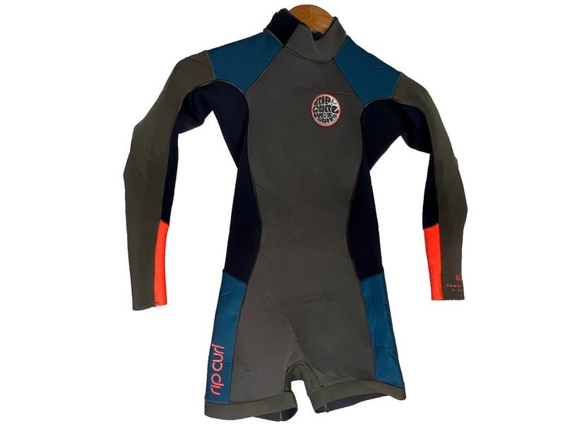Rip Curl Womens Wetsuit Size 4 Spring Suit Long Sleeve Shorty